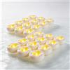 Da by 24 Pezzi Candele LED Fluttuanti, Attivazione Acqua, Pile CR2032 Incluse, Impermeabili per Decorazione Casa, Matrimonio e Feste (Amazon Italia)