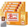 Yunnan Tuocha Zouji - Tuocha al Mandarino - 100 Filtri (Confezione da 5 x 20) - 200g - Autentico Tè Cinese d'Origine