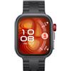 Huawei WATCH FIT 4 Pro, vetro zaffiro, cassa in titanio e cinturino nero. Fino a 10 giorni di autonomia e compatibile con iOS e Android.