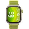 Huawei WATCH FIT 4 Pro, vetro zaffiro, cassa in titanio e cinturino verde. Fino a 10 giorni di autonomia e compatibile con iOS e Android.