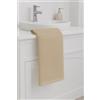 Corredocasa Set Asciugamani Bagno, in Puro Cotone 100% Nido D'Ape, Made in Italy Morbido e Assorbente Coppia Asciugamano Viso e Ospite Bidet Casa Hotel B&B 4 Colori (Beige, Telo 100x150)