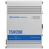 Teltonika Switch Teltonika TSW200 non gestito 2 porte Gigabit Ethernet 10/100/1000 Blu/Bianco [NUTETSWPTSW2001]