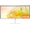 Samsung Monitor Led 34'' Samsung ViewFinity S6 Curvo UWQHD 3440x1440p/5ms/Classe G/Bianco [LS34C650TAUXEN_PAC]
