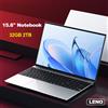 Other LENO 15.6" Laptop portatile Intel N5095 32GB DDR4 2TB SSD Windows11 Notebook Pc Gamer Computer da - silver 16GB 256GB