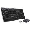 Logitech MK270 Combo Tastiera e Mouse Wireless per Windows, Layout Scandinavo QWERTY - Nero