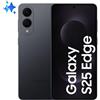 Samsung S25 Edge 12+512GB 6.7" 5G Titanium Jetblack DS EU SMARTPHONE NUOVO