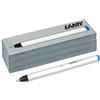 LAMY T11 - Set di 3 cartucce a sfera con grande riserva di inchiostro e punta in acciaio inox, colore blu (cancellabile), per penna roller modello 311 Lamy balloon - 9 mine