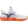 Mizuno Wave Momentum Elite White/FieryCoral2/Citrus