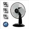 EMPOTEC Ventilatore da tavolo Joyteck 3 velocità 45W oscillante potente 3 velocità silenzioso 30 cm