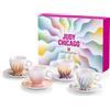 ILLY 24627 Set da 4 tazze da cappuccino Art Collection Judy Chicago