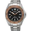 Seiko Orologio Seiko PROSPEX Automatico Diver 300M acciaio quadrante nero corona bronzo SPB485J1