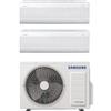 Samsung - Climatizzatore Samsung WindFree Elite S2 wifi dual split 9000+12000 btu inverter A+++ in R32 AJ040TXJ2KG