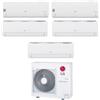 Lg - Climatizzatore LG Libero Smart wifi penta split 7000+7000+9000+12000+12000 btu inverter in R32 MU5R30