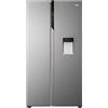 Haier SBS 90 Series 5 HSR5918DWMP - Frigorifero Side by Side, con erogatore di acqua, apertura porte 90 gradi, motore inverter, totale no gelo, larghezza 90 cm, capacità XXL 521L, illuminazione a LED,