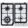 De Longhi Piano Cottura Gas De Longhi Pfi 46 Gh Professional 4 Fuochi (L60xP51) Inox