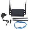 GOWENIC Router CPE 5G con Slot per Scheda SIM, 8 Antenne, Rete Gigabit Ethernet WiFi6 1000Mbps, Router Wi-Fi 5G, per Medio Oriente, Asia, Africa, con Materiale in Lega di Alluminio
