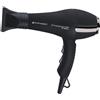 PYRAMIDEA Asciugacapelli Professionale Potenza 2000W Colpo di freddo con Concentratore e Diffusore Colore Nero PH2009AC