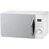 PYRAMIDEA Forno a Microonde DIGITALE con Porta a SPECCHIO 20L Potenza 800W Colore Bianco