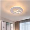 BUYBUY Lampadario LED 60W, Telecomando 2.4G, Luce Regolabile 2100lm BBLED001
