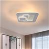 BUYBUY Lampadario LED 60W, Telecomando 2.4G, Luce Regolabile 2200lm BBLED002