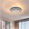 BUYBUY Lampadario LED 70W, Telecomando 2.4G, Luce Regolabile 5400lm BBLED004