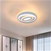 BUYBUY Lampadario LED 70W, Telecomando 2.4G, Luce Regolabile 5700lm BBLED021