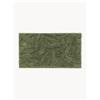 Westwing Collection Tappetino da bagno con motivo in rilievo Leaf, antiscivolo
