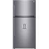 LG GTF916PZPED Frigorifero Doppia Porta 592L Inox Classe E Wi-Fi No Frost Dispenser