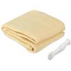Bakaji 2832416 - Vela Telo ParaSole, Tenda Triangolare Ombreggiante in HDPE, Resistente Protezione UV 90%, Per Ombra Giardino Terrazzo, con Aggancio Occhielli, Beige, 4 x 4 x 4 m