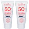 Euphidra Kaleido Crema Viso Ultra Protettiva Spf50+ 50 Ml 2x50 ml