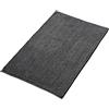 Decomira Tappeto Bagno Antiscivolo in Ciniglia | Tappetino bagno super assorbente, lavabile in lavatrice | Per il bagno, la doccia, la vasca da bagno o come tappetino WC | Antracite - 40x60 cm