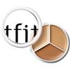 TFIT Cover Up Pro Concealer Palette - Crema correttore colore 3 in 1 a copertura totale (idratante, 01 Neutro, 0,52 Oz) per occhiaie e macchie - Correttore occhi ad alta copertura