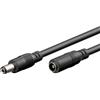 Cavo - Elettrico - Cavo Prolunga Di Alimentazione Dc 2.1 Mm 10m Nero