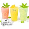 Generico GM 40 Bicchieri Cocktail da 420 ml, Lavabili, Trasparenti in PP, Infrangibili, Riutilizzabili, per Cocktail, Long Drink, Gin Tonic, Mojito, Aperol Spritz, Feste, Party, Made in Italy