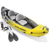 Intex Canoa 2 Posti Gonfiabile Mare in PVC cm 312x91x51 h Peso Max 160Kg Gonfiatore e Remi Inclusi - Explorer K2 - 68307
