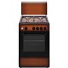 Ducati Cucina a Gas 4 Fuochi Forno a Gas Larghezza x Profondità 50x50 cm Classe energetica A colore Brown - SD554BG
