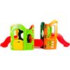 Little Tikes Gioco Bambini da Giardino con 2 Scivoli 1 Tunnel 8 Configurazioni - 9004663 8-in-1 Playground