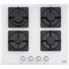 Franke Piano Cottura 4 Fuochi a Gas da Incasso 59 cm in Vetroceramica colore Bianco - 106.0489.961