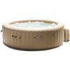 Intex Piscina Fuori Terra Idromassaggio Gonfiabile da Esterno SPA 4 Posti Piscina per Giardino in PVC Ø 196x71h cm - 28426