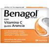 RECKITT BENCKISER H.(IT.) SPA BENAGOL VITAMINA C*24 pastiglie arancia