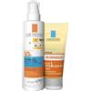 LA ROCHE POSAY-PHAS (L'OREAL) ANTHELIOS SPRAY UVMUNE BAMBINO 50+ 200 ML + LIPIKAR OLIO DETERGENTE AP+ 100 ML IN OMAGGIO