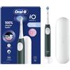 Oral-b Io Series 2 Clean & Care Forest Green Spazzolino Elettrico Colore Bianco E Verde Con Custodia Da Viaggio