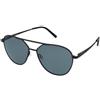 Serengeti Odell SS555003 | Occhiali da Sole Graduati o Non Graduati | Unisex | Metallo | Tondi | Nero | Adrialenti