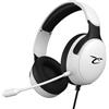 Subsonic - Cuffie da gioco Astra per PS5 PS4 PC Xbox, altoparlanti da 40 mm, Cuffie gaming con microfono inclinabile, controllo del volume integrato e pulsante mute - Bianco e nero