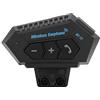 Qukaim Cuffie per casco moto, Bluetooth 4.1 + EDR CSR8635, riduzione del rumore, vivavoce, compatibili con caschi