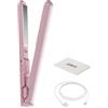Wlikmjg Piastra per capelli e arricciacapelli 2 in 1, piastre piccole per capelli corti - Ferro arricciacapelli, piastra per capelli portatile - Strumento per lo styling dei capelli con ricarica USB,