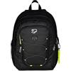 Seven Zaino Scuola Tech Line, Nero, Doppio Scomparto, 29 L, Scuola Media e Superiore, Zaino Ragazzo e Zaino Ragazza