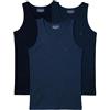 Navigare Canotta spalla larga JUNIOR - Pack da 6 - Jersey Cotone Elasticizzato