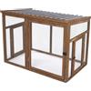 TIAKI Pollaio in legno TIAKI Ranch (espansione opzionale) - Allegato alla custodia: L 116 x L 78 x H 89,8 cm