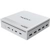YASHI Nucky2 Mini-PC Bianco Celeron N100 8GB RAM 256GB SSD Windows 11 Pro Fanless